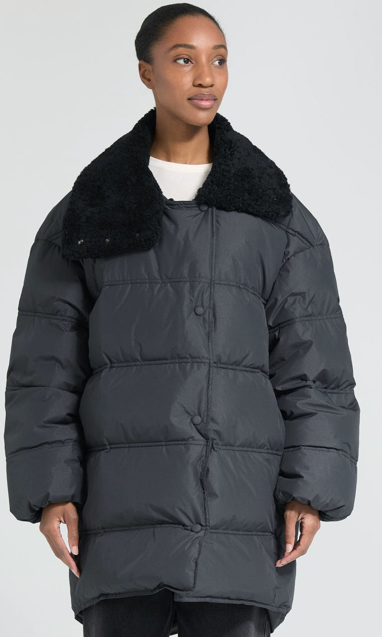 DANNY DOWN COAT - BLACK