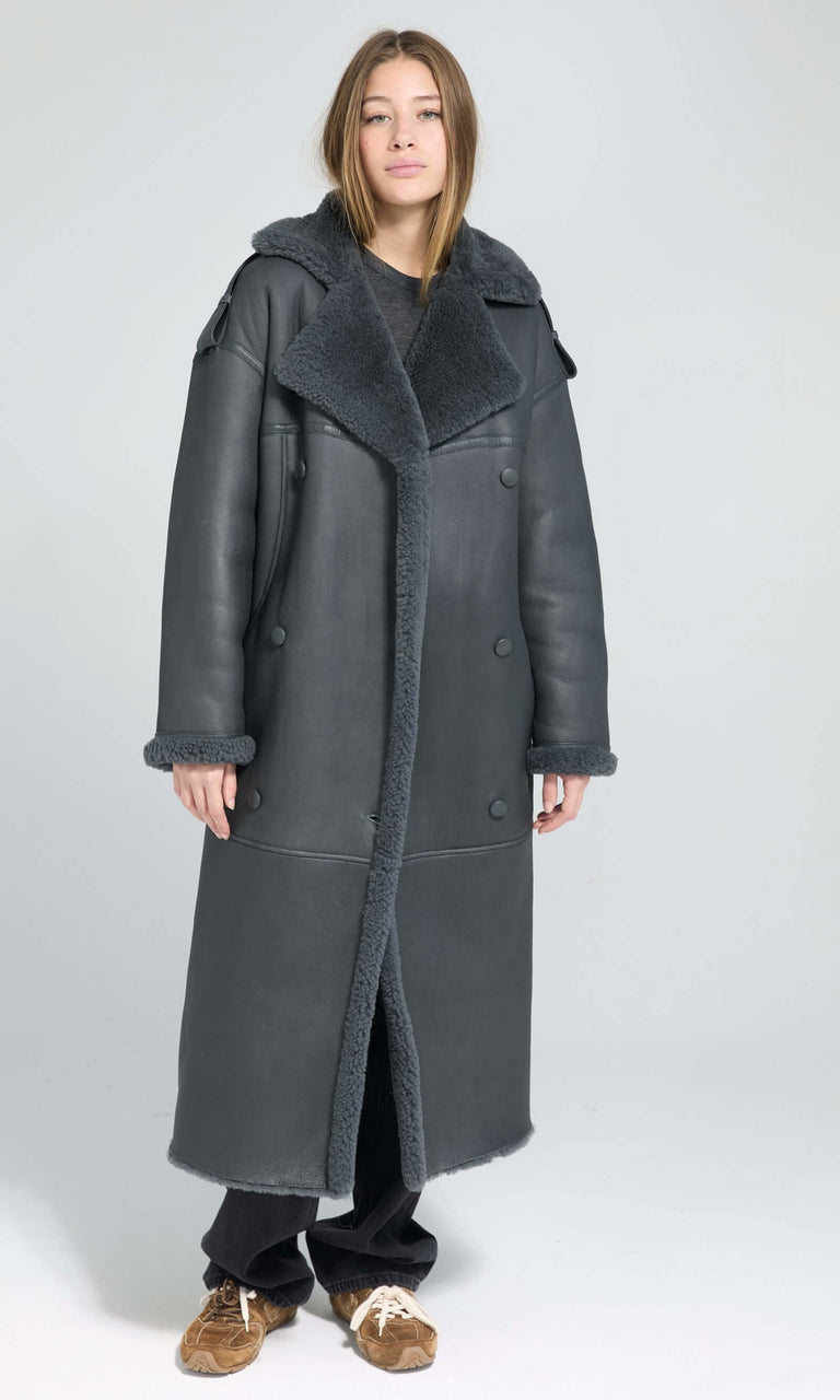 HARPER COAT - DARK GREY
