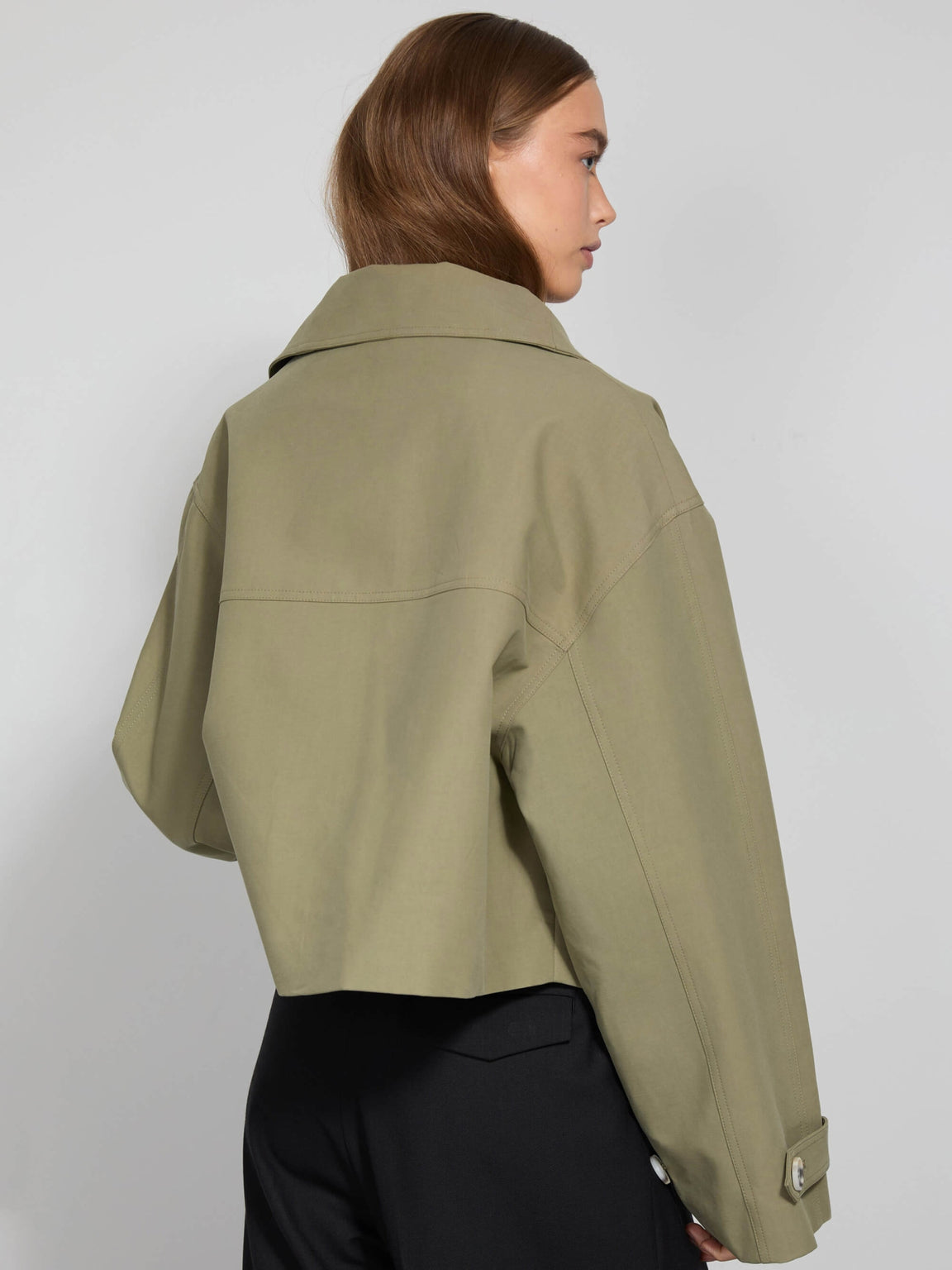 NOLA CANVAS JACKET - ARMY